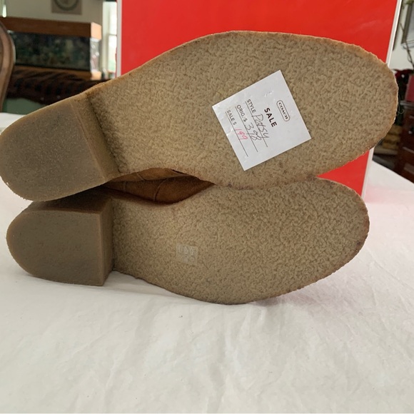 Coach Ginger Suede Winter Boots - Picture 3 of 5